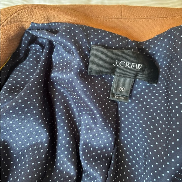 J. Crew Tan Blazer Classic Tailored Suit Jacket - Picture 2 of 7